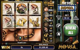 Phone Casino Medusa Free Online Casino Scratch Card