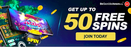 free spins signup bonus