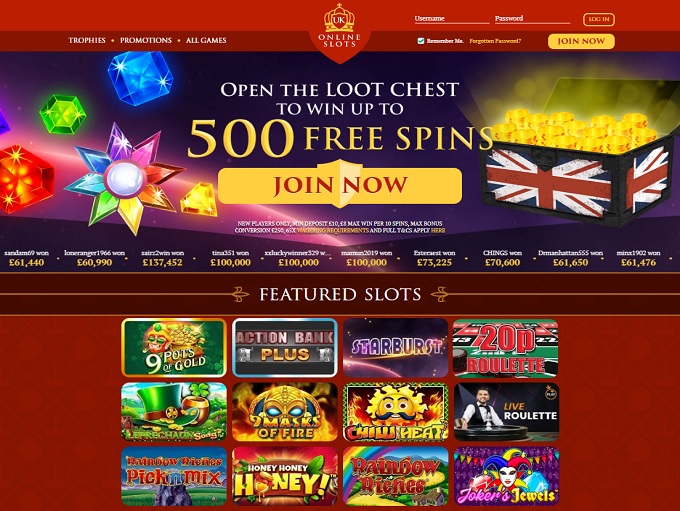 Online Slots Sites Uk