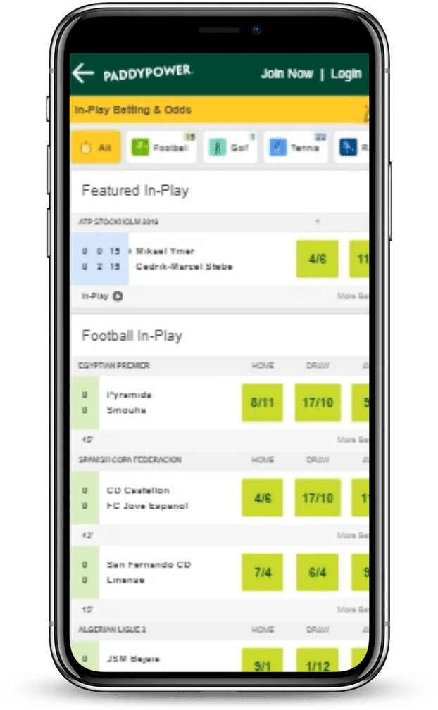 Paddy Power App